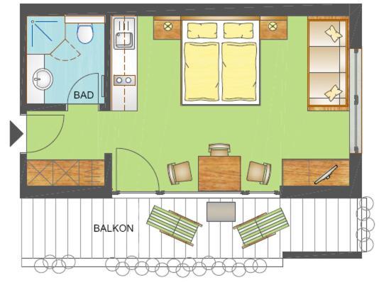 Gaestehaus Rottenspacher Kossen Ngoại thất bức ảnh
